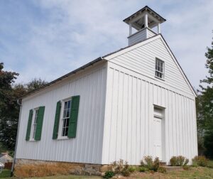 Tolson’s Chapel was erected after the war as a place of worship for the African American community in Sharpsburg, Maryland, and served as a Freedmen’s Bureau school in 1868 and 1869. (Edie Wallace)